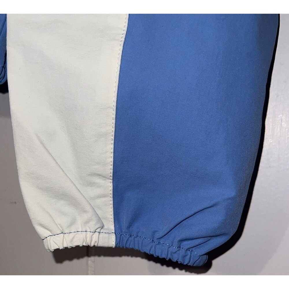 Women's Cropped Hooded Full Zip Windbreaker Jacket XS Blue Prince Pickleball - Picture 4 of 12